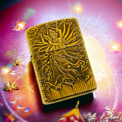Bật Lửa Zippo Khắc Hình Phật Thiên Thù Thiên Nhã Siêu Nét - Mã SP: ZPC4158-169