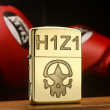 Bật lửa zippo khắc King Kill bản armor đồng bóng