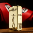 Bật lửa zippo khắc King Kill bản armor đồng bóng
