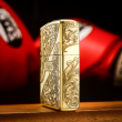 Bật Lửa Zippo Khắc Lô Gô Hoa Văn Trái Tim