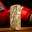 Bật Lửa Zippo Khắc Lô Gô Hoa Văn Trái Tim