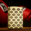 Bật lửa Zippo khắc logo Harley mini bản armor đồng bóng