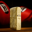 Bật lửa Zippo khắc logo họa tiết Layer bản armor đồng bóng