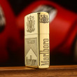 Bật lửa Zippo khắc Marlboro 2 mặt bản đồng bóng giới hạn
