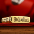 Bật lửa Zippo khắc Marlboro 2 mặt bản đồng bóng giới hạn