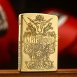 Bật lửa Zippo khắc Marlboro full 5 mặt bản đồng bóng giới hạn