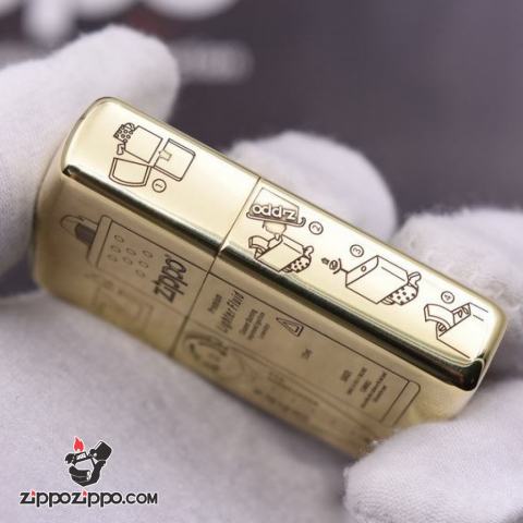 Bật Lửa Zippo Khắc Phụ Kiện Xăng Đá Lighter Fluid