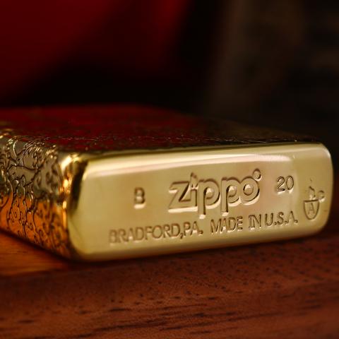 Bật Lửa Zippo Khắc Quỷ Sai Địa Ngục Bản Armor