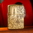 Bật Lửa Zippo Khắc Quỷ Sai Địa Ngục Bản Armor