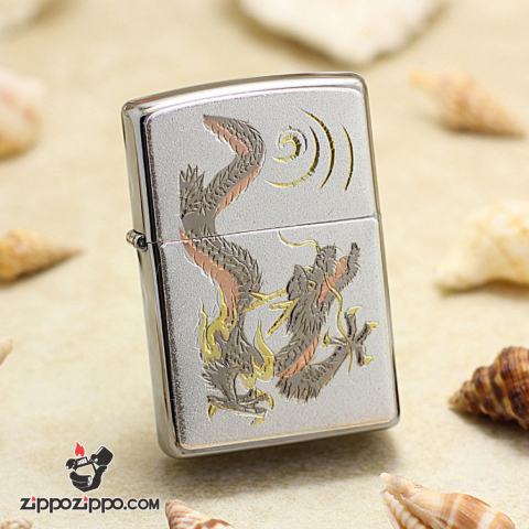 Bật Lửa Zippo Khắc Rồng Đang Bay Lượn