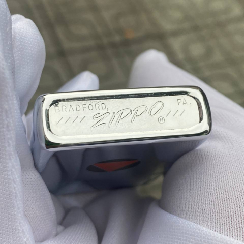 Bật Lửa Zippo La Mã  Năm 1975 - Hình Tròn Tam Giác