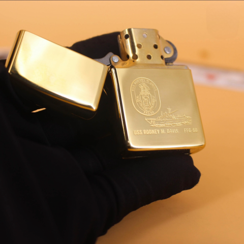 BẬT LỬA ZIPPO LA MÃ NĂM 1992 USS RODNEY M DAVIS FFG-60