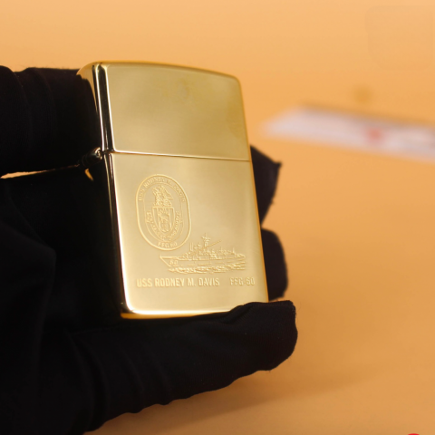BẬT LỬA ZIPPO LA MÃ NĂM 1992 USS RODNEY M DAVIS FFG-60