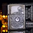 Bật Lửa Zippo MẠ Bạc Khắc Thời Gian Phiên Bản limited