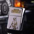 Bật Lửa Zippo Mạ Chrome Khắc Hình  Battleegrounos