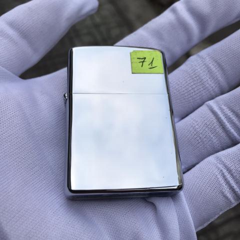 Bật lửa Zippo mạ Chrome sản xuất năm 1971 (cái)