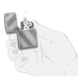Bật Lửa Zippo Mạ Chrome Vân Đan Chéo - SKU 28182 – Zippo Diagonal Weave