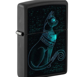 Bật Lửa Zippo Mèo Thần Bí Phát Sáng - Zippo SKU 48582 - Mã SP: ZPC4219