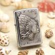 Bật Lửa Zippo Ốp Người Thổ Dân Da Đỏ