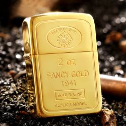 Bật Lửa Zippo Phiên Bản 1941 Mạ Vàng Fancy Gold - Mã SP: ZPC2588