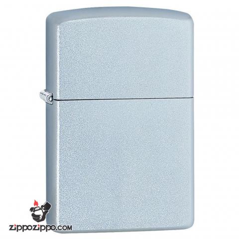Bật Lửa Zippo Mạ Chrome Ánh Satin - SKU 205 – Zippo Satin Chrome