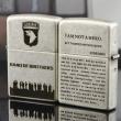 Bật lửa Zippo phiên bản Antique Bạc Band of Brothers