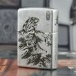 Bật lửa Zippo phiên bản bạc cổ khắc chúa sơn lâm
