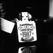 Bật lửa Zippo phiên bản Bạc nguyên khối Chạm Khắc Logo Limited 1987 Bản Armor
