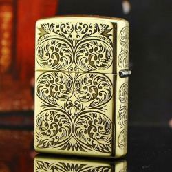 Bật lửa Zippo phiên bản chạm khắc nổi mây bao quanh amor - Mã SP: ZPC2443-169