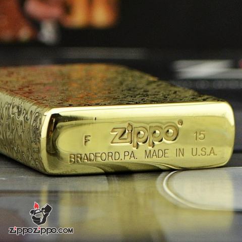 Bật lửa Zippo phiên bản chạm khắc nổi mây bao quanh
