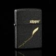 Bật lửa Zippo phiên bản đen nứt in I love you forever