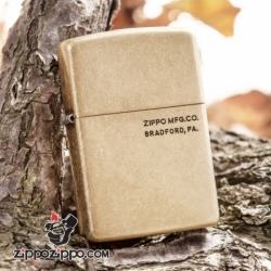 Bật lửa Zippo phiên bản đồng khắc ZIPPO.MFG.CO. - Mã SP: ZPC0981