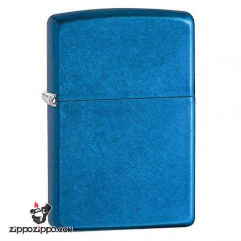 Bật Lửa Zippo Sơn Màu Xanh Da Trời - SKU 24534 – Zippo Cerulean Blue