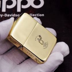Bật Lửa Zippo Replica 1941 Đồng Nguyên Khối Khắc Logo Ngược - Mã SP: ZPC2373
