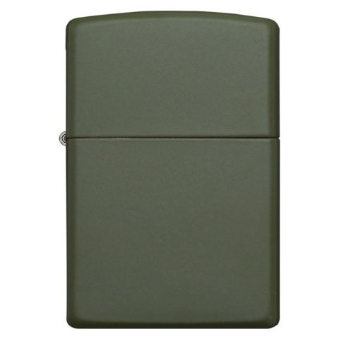 Bật Lửa Zippo Sơn Màu Xanh Lính - SKU 221 – Zippo Green Matte