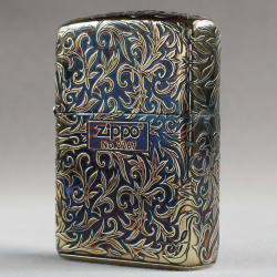 Bật lửa Zippo  trạm khắc nổi hoa văn Arabesque 5 - Mã SP: ZPC0398