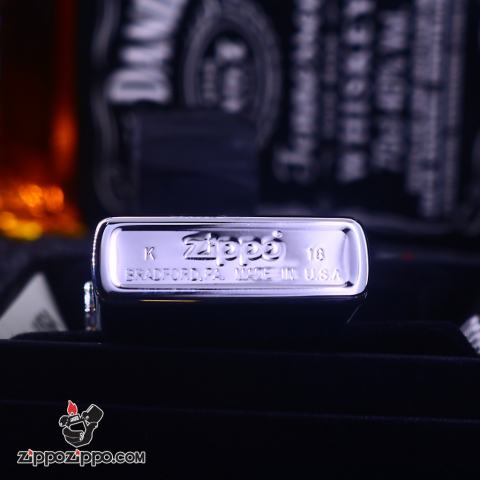 Bật Lửa Zipppo Khắc Rồng Tengyun Khảm Trai