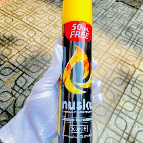 BÌNH BƠM GAS BẬT LỬA NUSKU 300ml