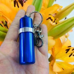 Bình đựng xăng xơ cua dành cho bật lửa zippo màu xanh - Mã SP: ZPC2492X