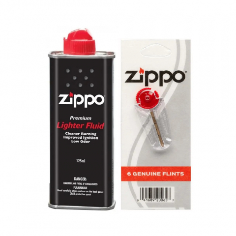 Combo Xăng + Đá Zippo