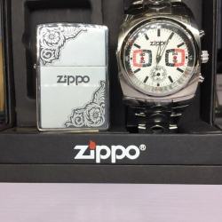 SET Đồng Hồ + ZIppo Khảm trai Phiên Bản Hàn QUốc Sản Xuất Năm 2006 - Mã SP: ZPC1861