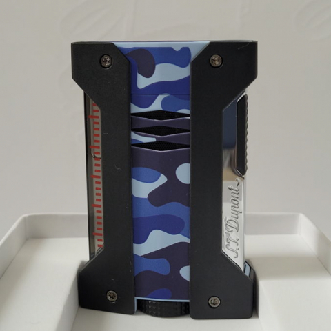 S.T. Dupont Defi Extreme Blue Camo, Camouflage Lighter 021411