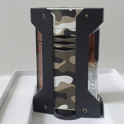ST Dupont Defi Extreme Camo Gris - Mã SP: STDP002