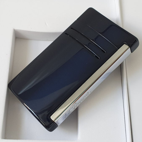 S.T. Dupont MaxiJet Lighter Midnight Blue 020102N
