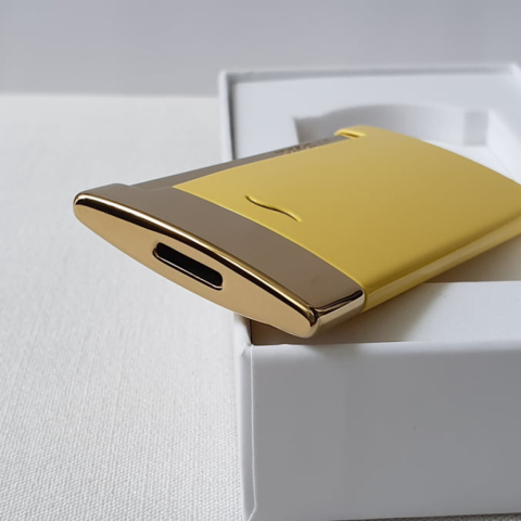 S.T. Dupont Slim 7 Vanilla Yellow Gold 027780
