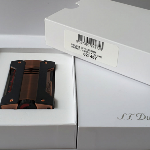 S.T. Dupont Torch Lighter - Defi Extreme - Brushed Copper