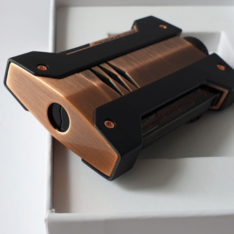 S.T. Dupont Torch Lighter - Defi Extreme - Brushed Copper