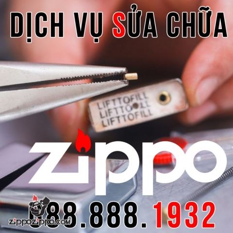 Thay bản lề zippo CHính Hãng