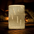 Zippo 2026 Collectible of the Year Asia – GENERATIONS Armor® Tumbled Brass – Zippo Coty 2026 – Zippo 47219