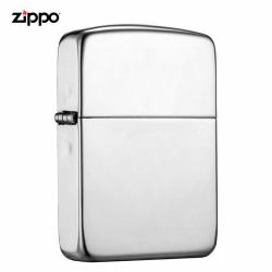 Zippo 23 - Bật lửa zippo chính hãng bạc trơn nguyên khối  phiên bản 1941 - Mã SP: ZPC0303